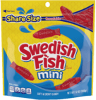 SWEDISH FISH RED STAND UP BAG  12OZ