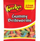 GURLEY GUMMY BRITEWORMS PAL   5.5OZ