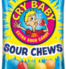 CRY BABY SOUR CHEWS PEG         7OZ