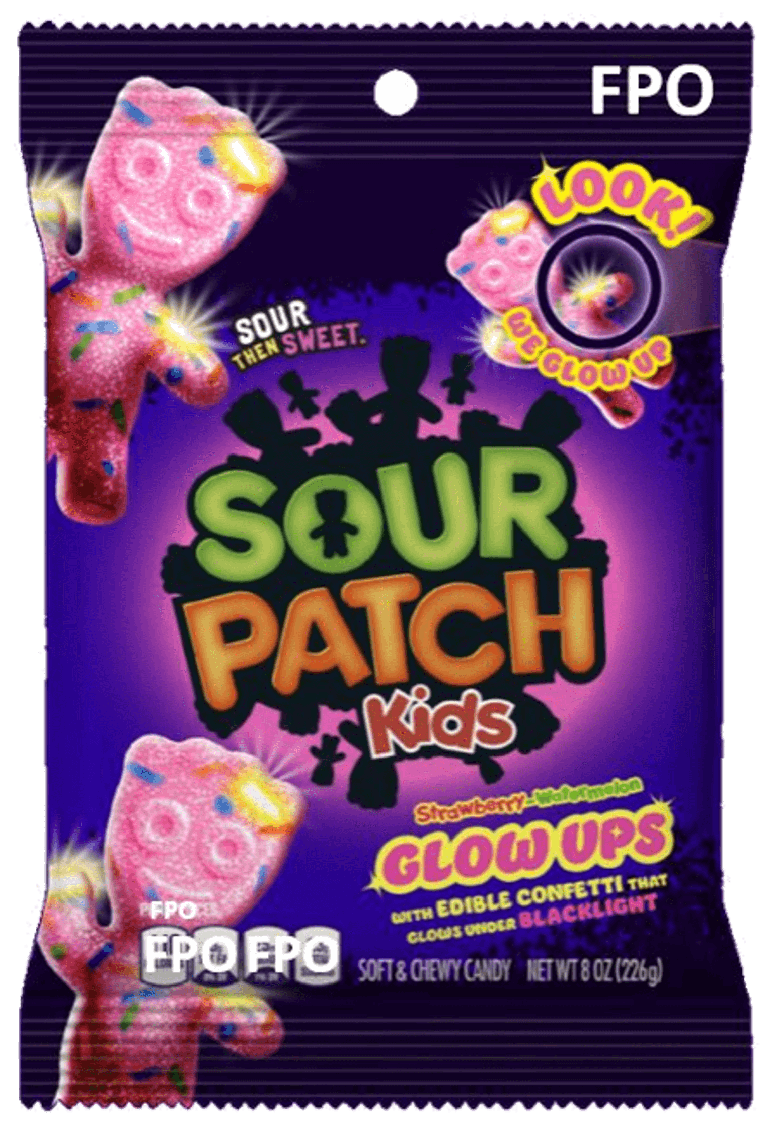SOUR PATCH KIDS GLOW UPS      6.7OZ