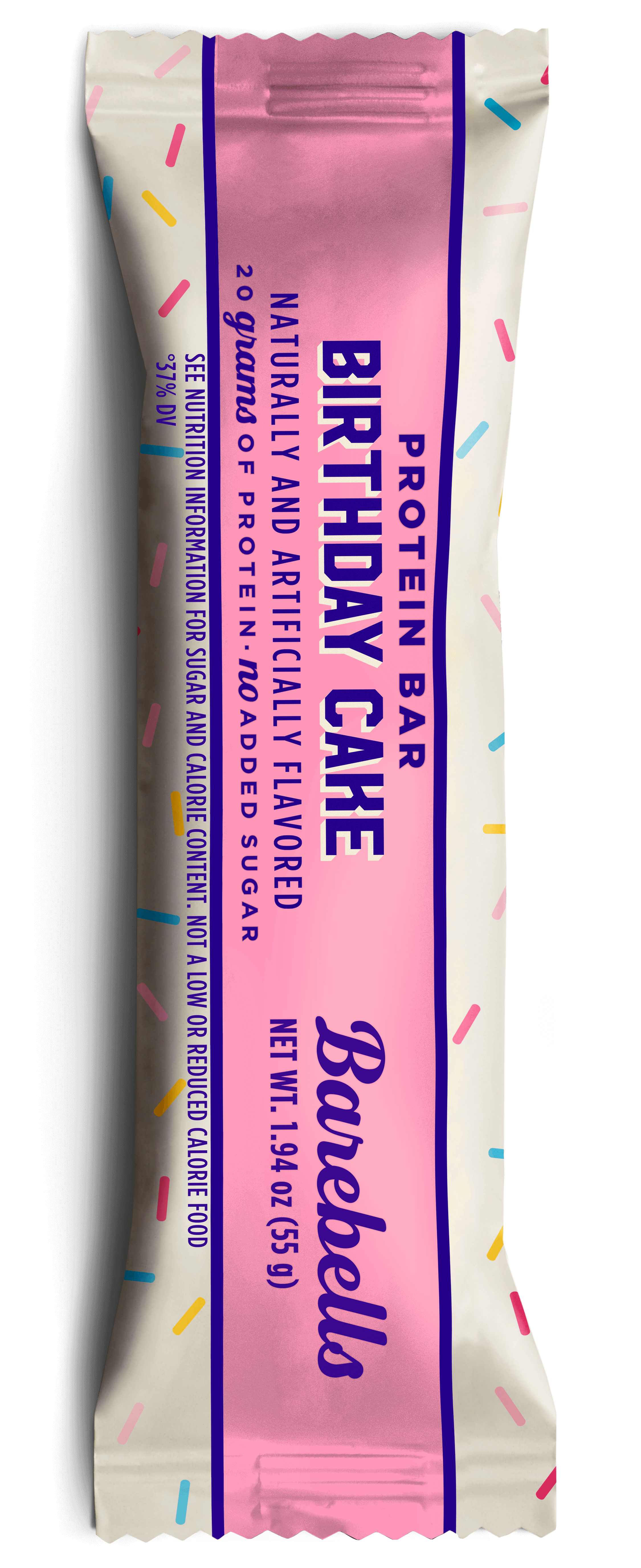 BAREBELLS BIRTHDAY CAKE 12CT