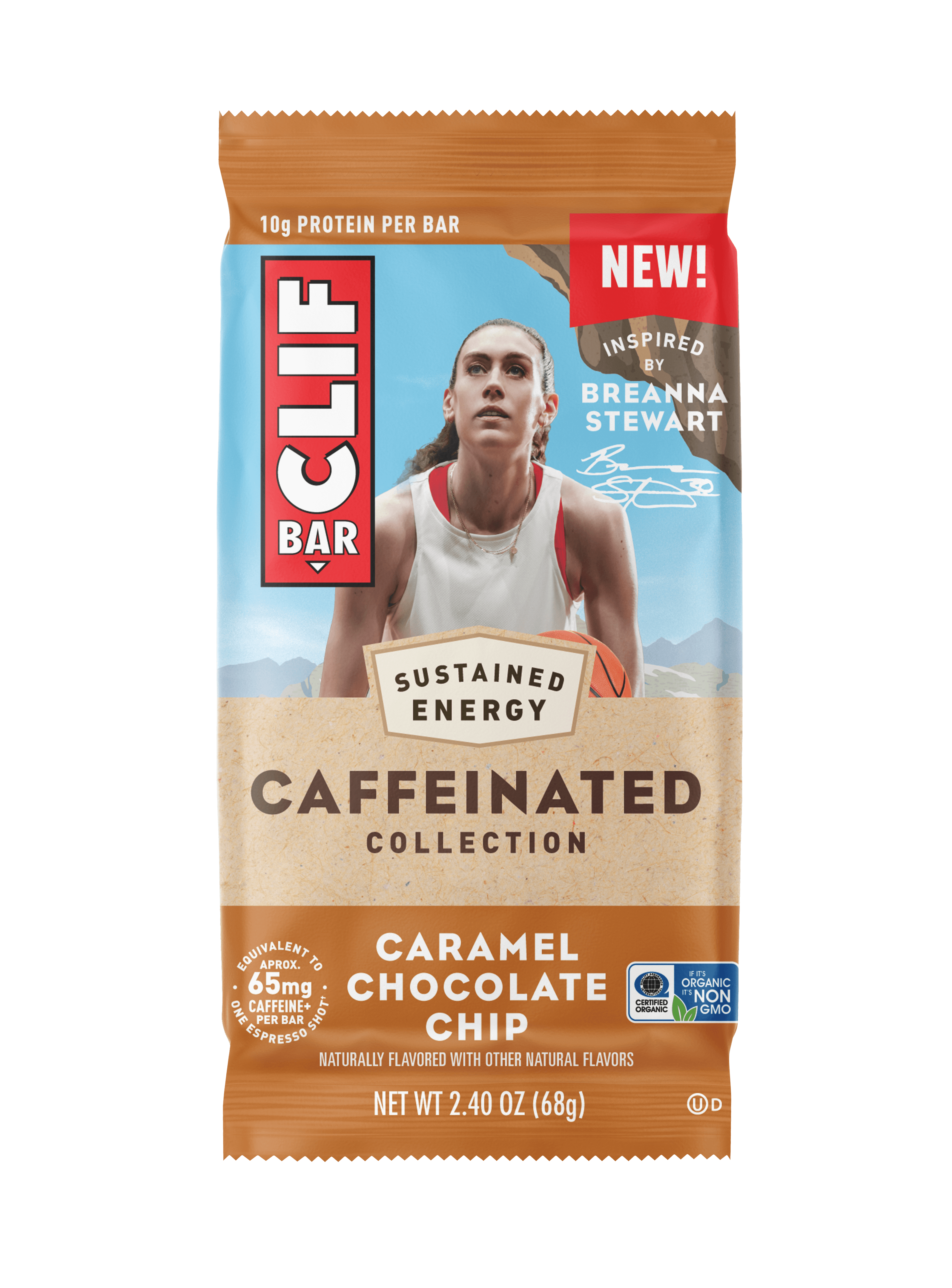 CLIF BAR CAFF CARMEL CHOC CHIP 12CT