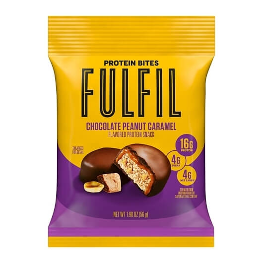 FULFIL CHOC PNUT CRML PRO BITE 10CT