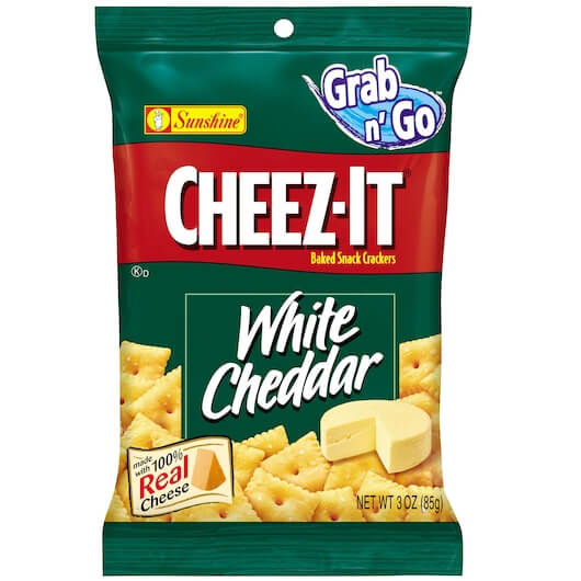 CHEEZ IT CRACKER WHITE CHDR 8/1.5OZ
