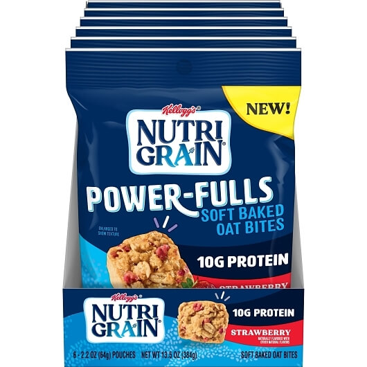 NUTRI GRAIN PWRFLS STRAWBERRY   6CT