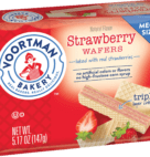 VOORTMAN MEGA WAFERS STRAWBERY 10CT