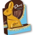 DOVE MILK CHOC EASTER BUNNY    12CT