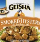 OYSTERS-SMOKED GEISHA          3 OZ