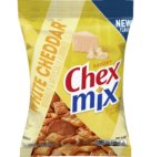 CHEX MIX WHITE CHEDDAR          8CT