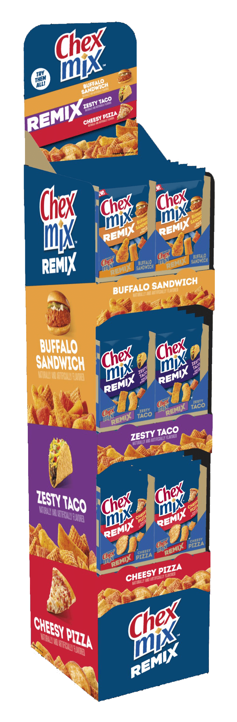 SI CHEX MIX REMIX FLOOR DSP 48CT