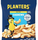 PLANTER SALTED CASHEW           3OZ