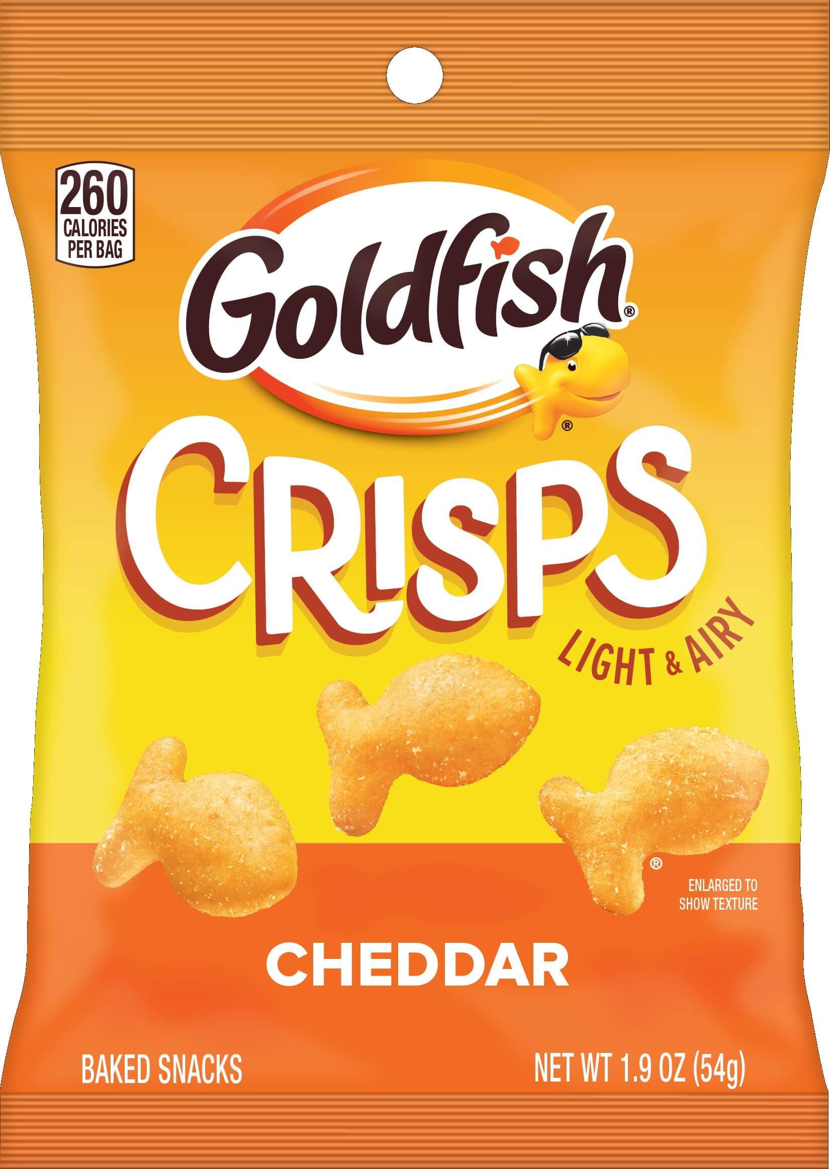 GOLDFISH CRISPS CHEDDAR         8CT