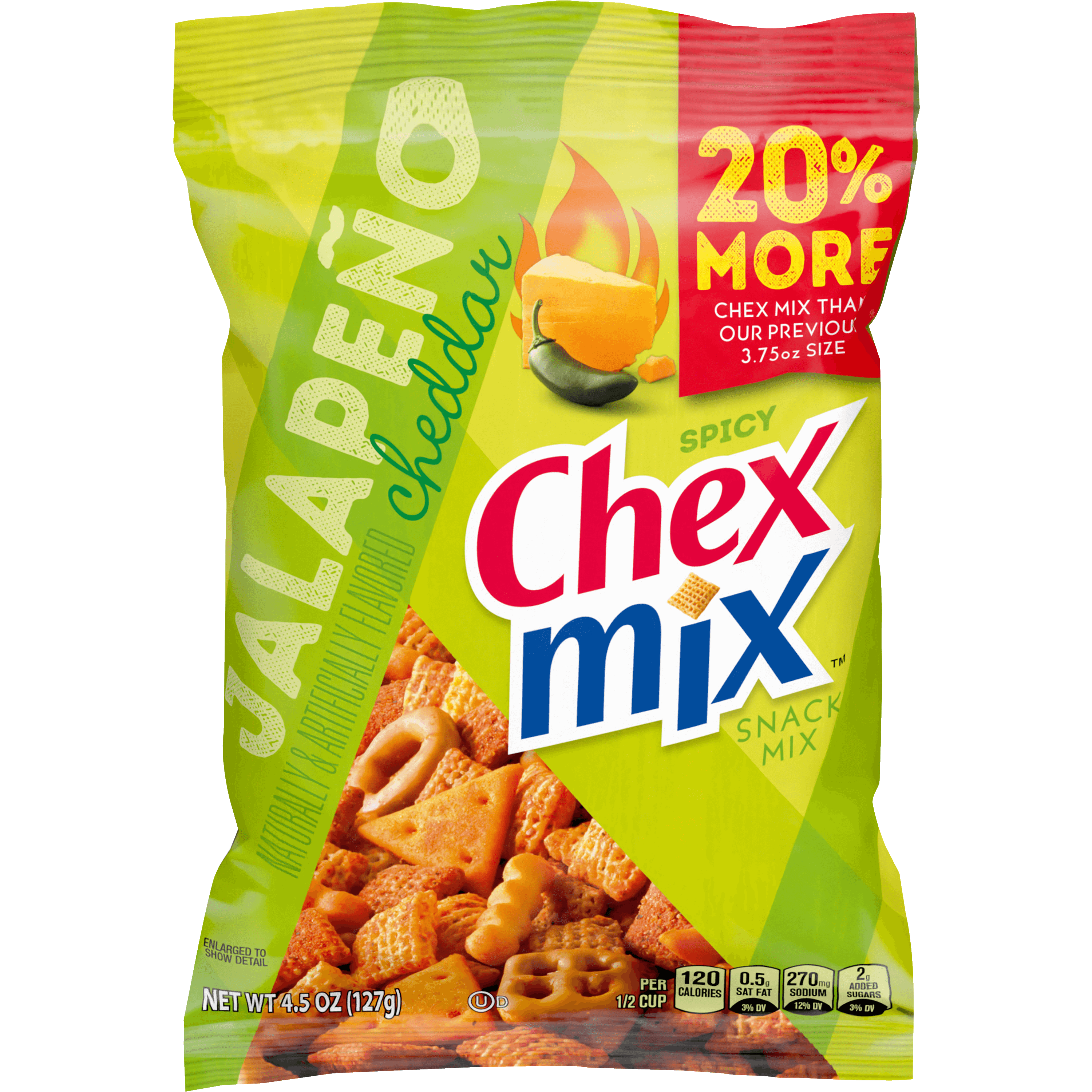 CHEX MIX JALAPENO CHEDDAR       8CT