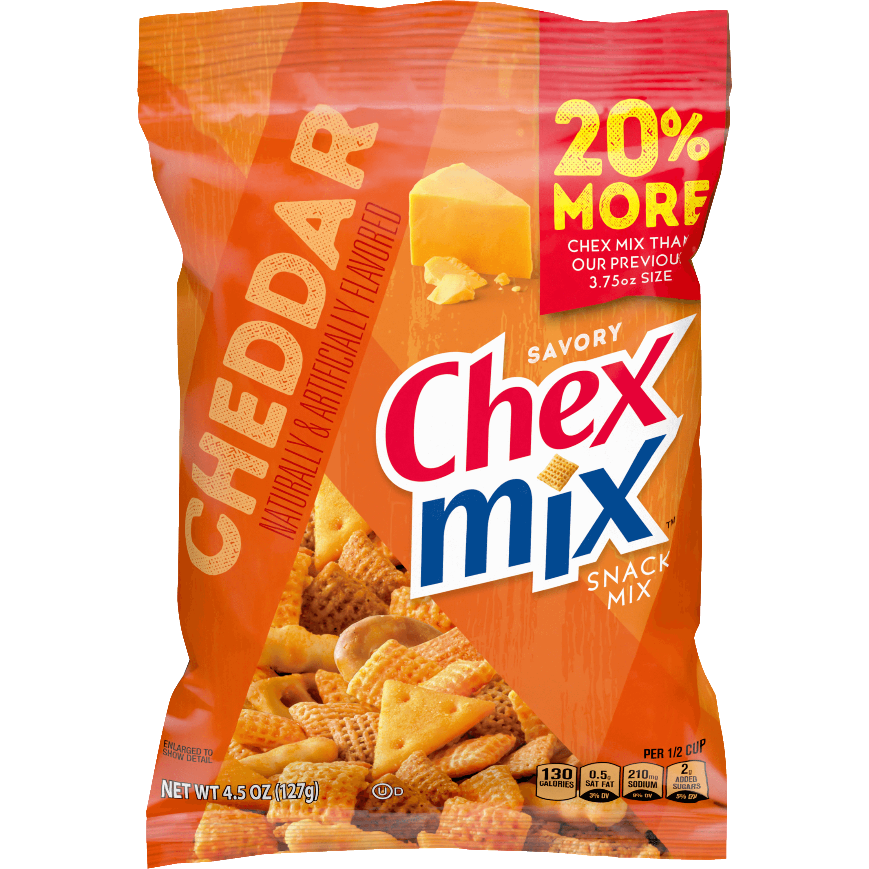 CHEX MIX CHEDDAR                8CT