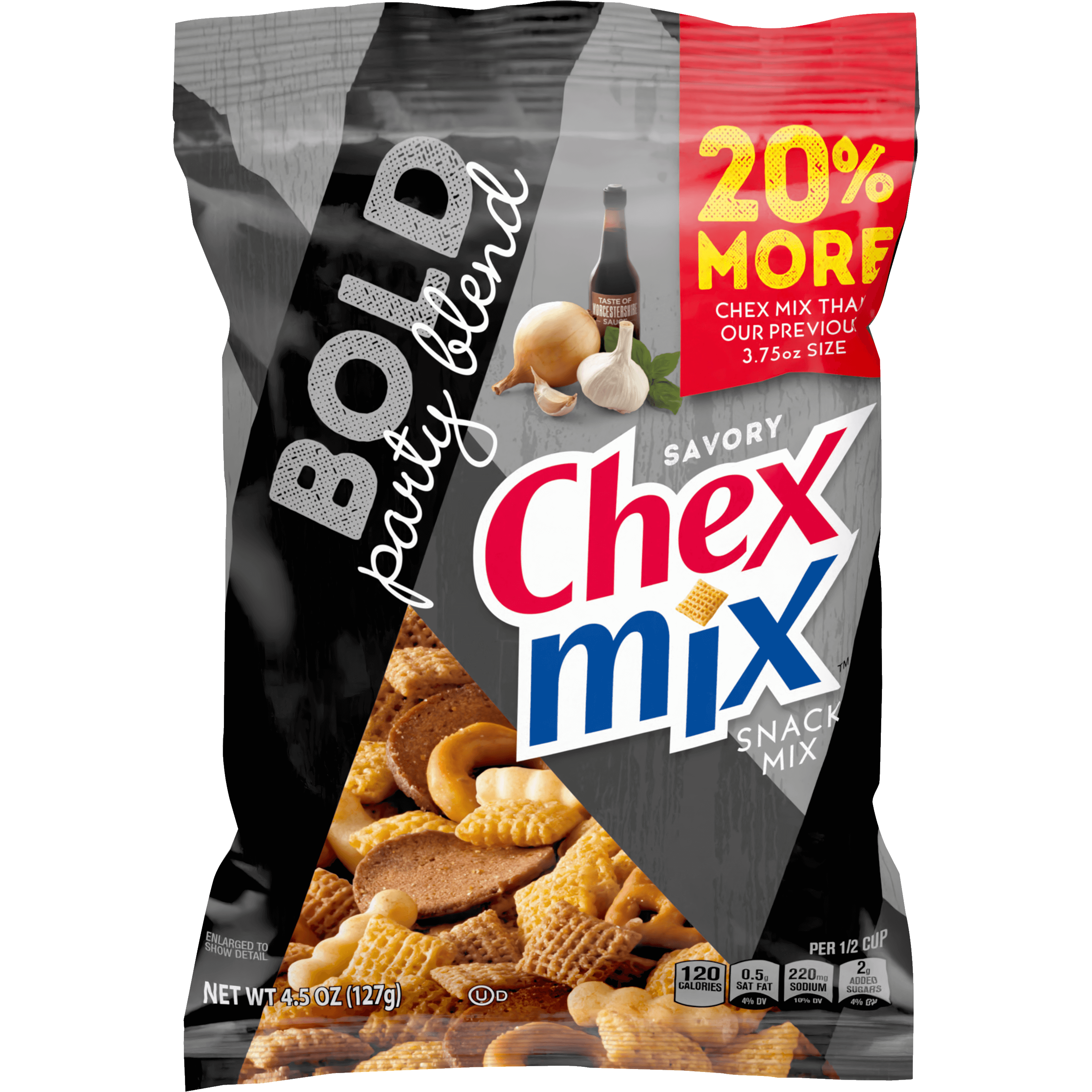 CHEX MIX BOLD PARTY BLEND       8CT