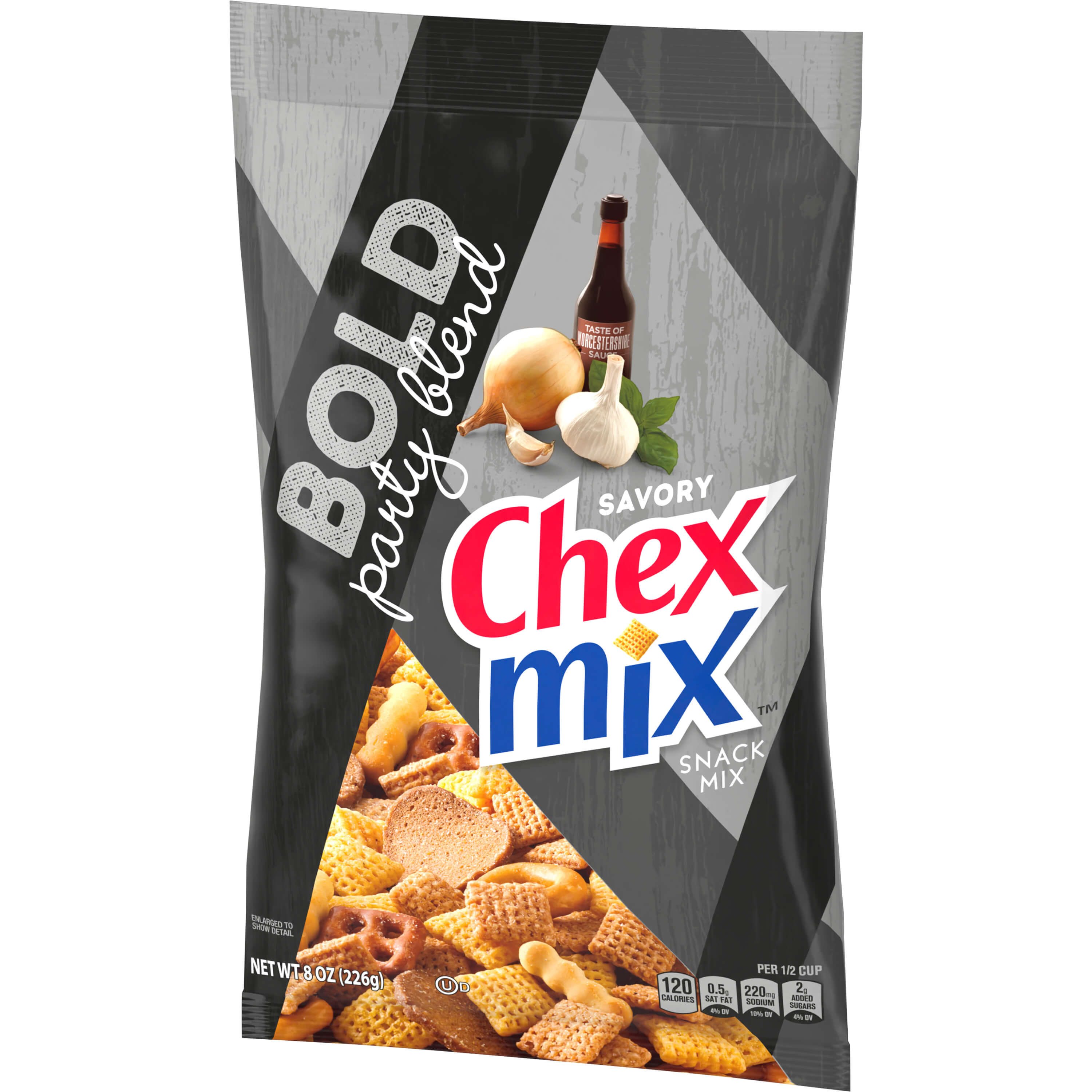 CHEX MIX BOLD PARTY BLEND       8OZ