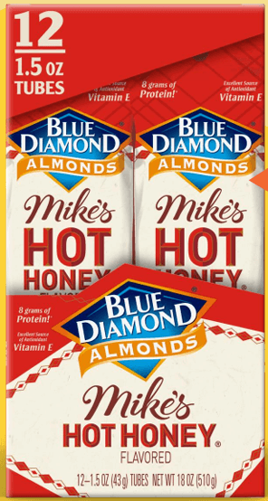 BLUE DIAMOND ALMOND HOT HONEY 12CT
