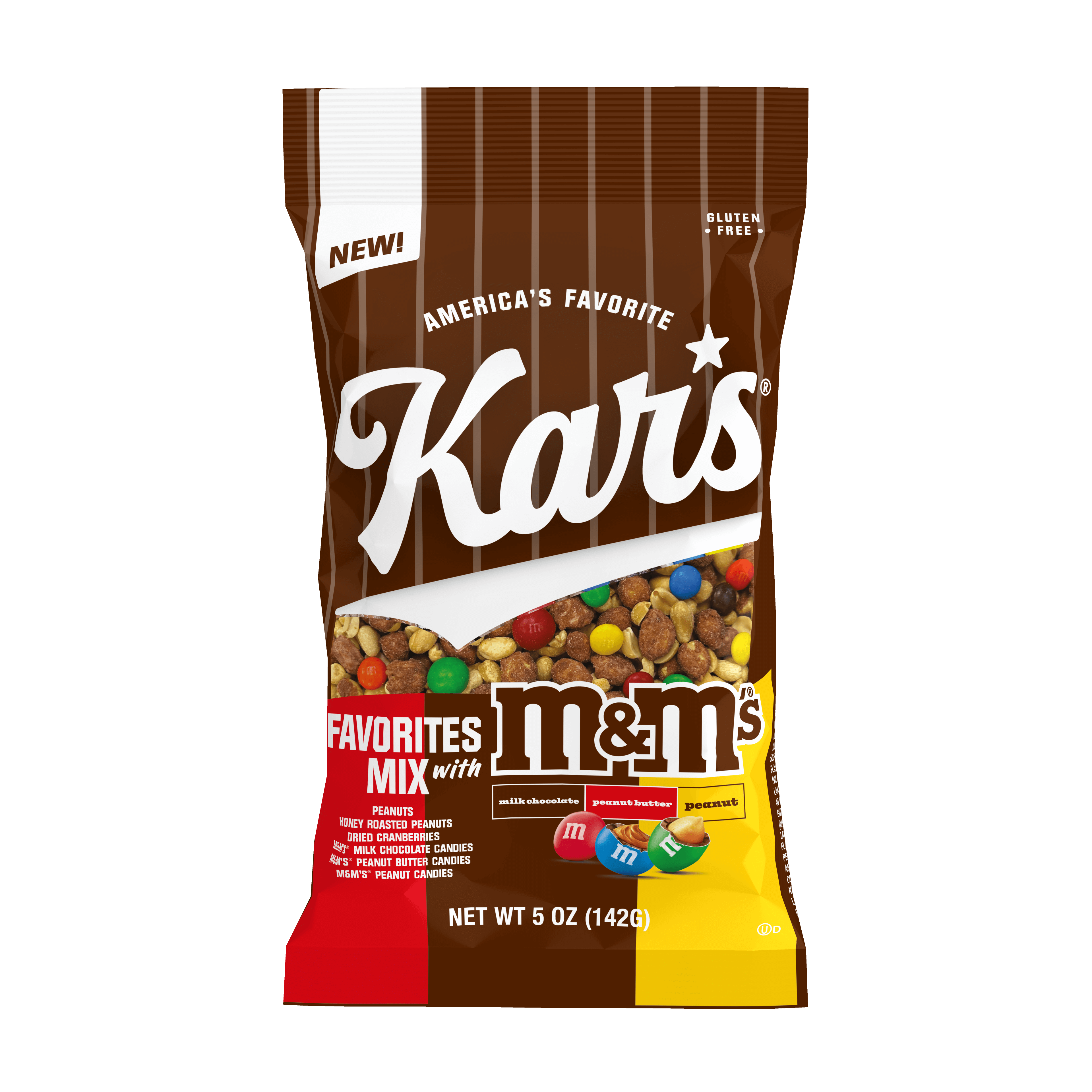 KARS SNACK MIX W/M&MS 5OZ