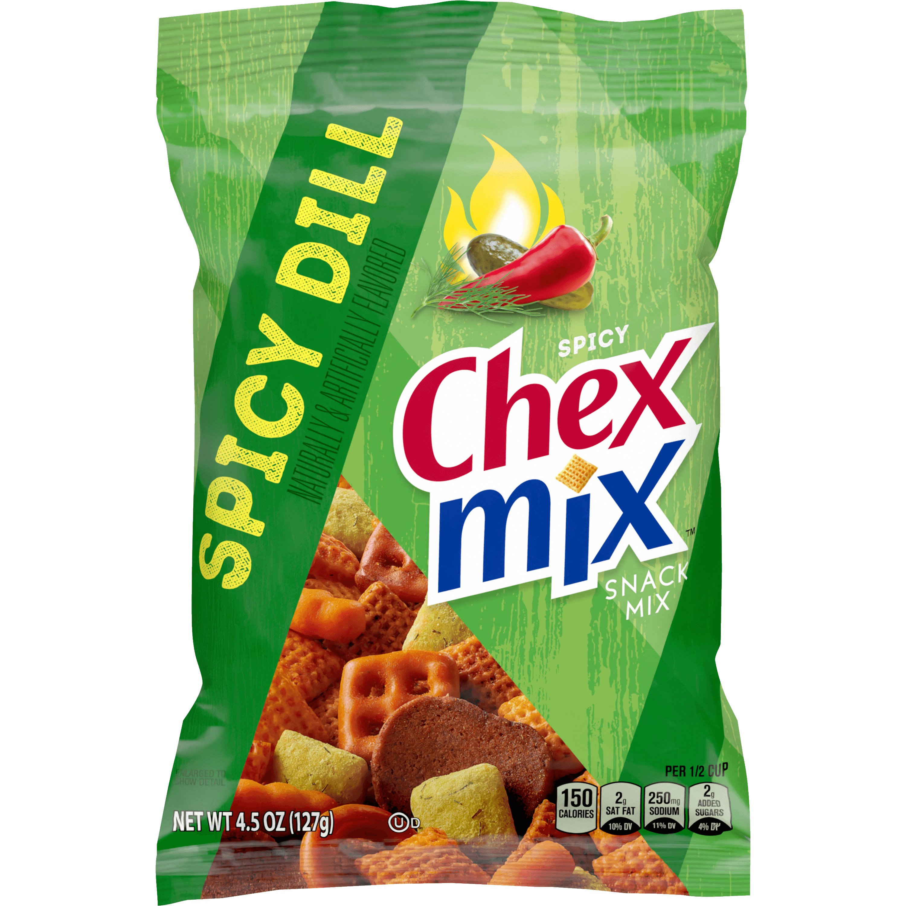 CHEX MIX SPICY DILL 8CT