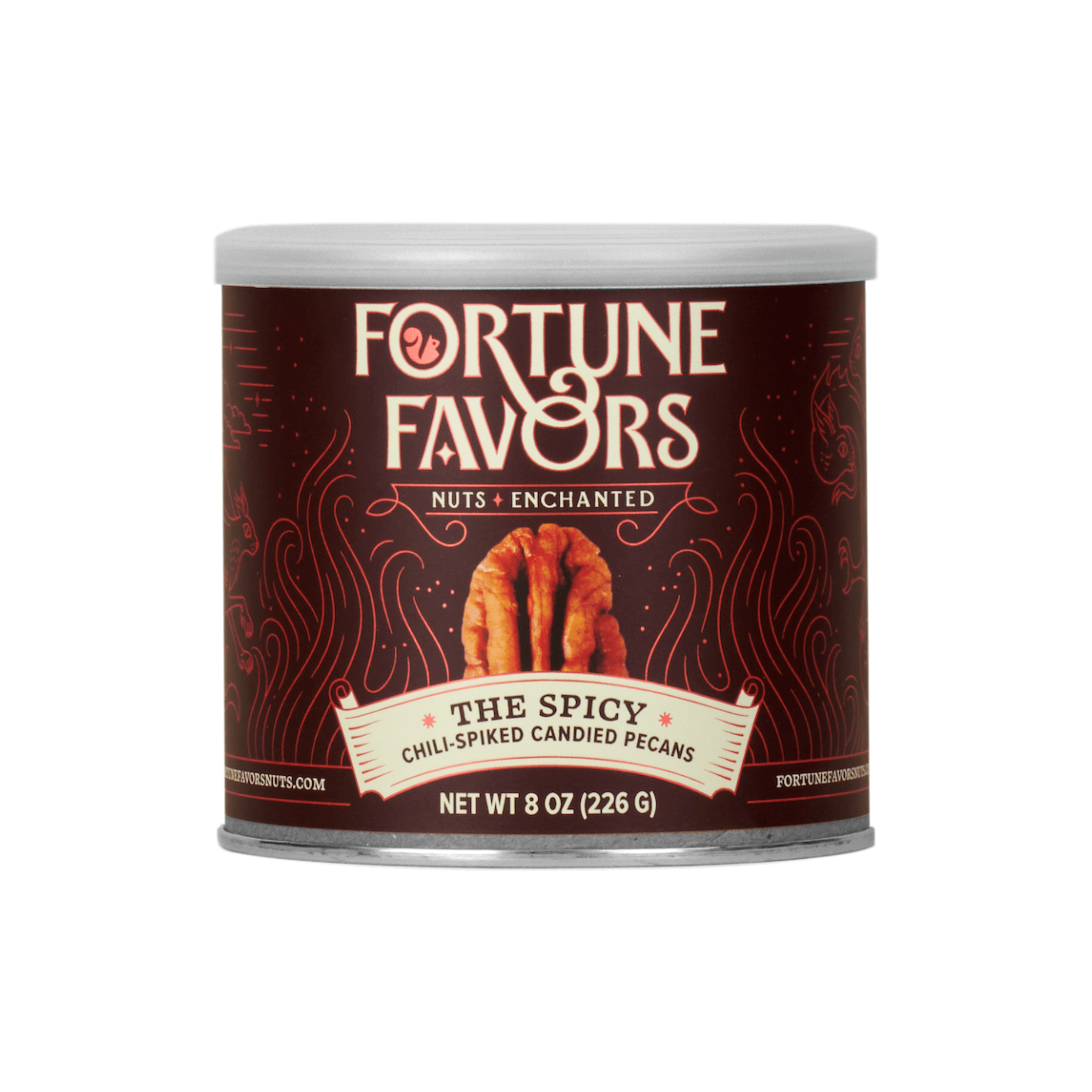 CANDIED PECANS SPICY 8OZ