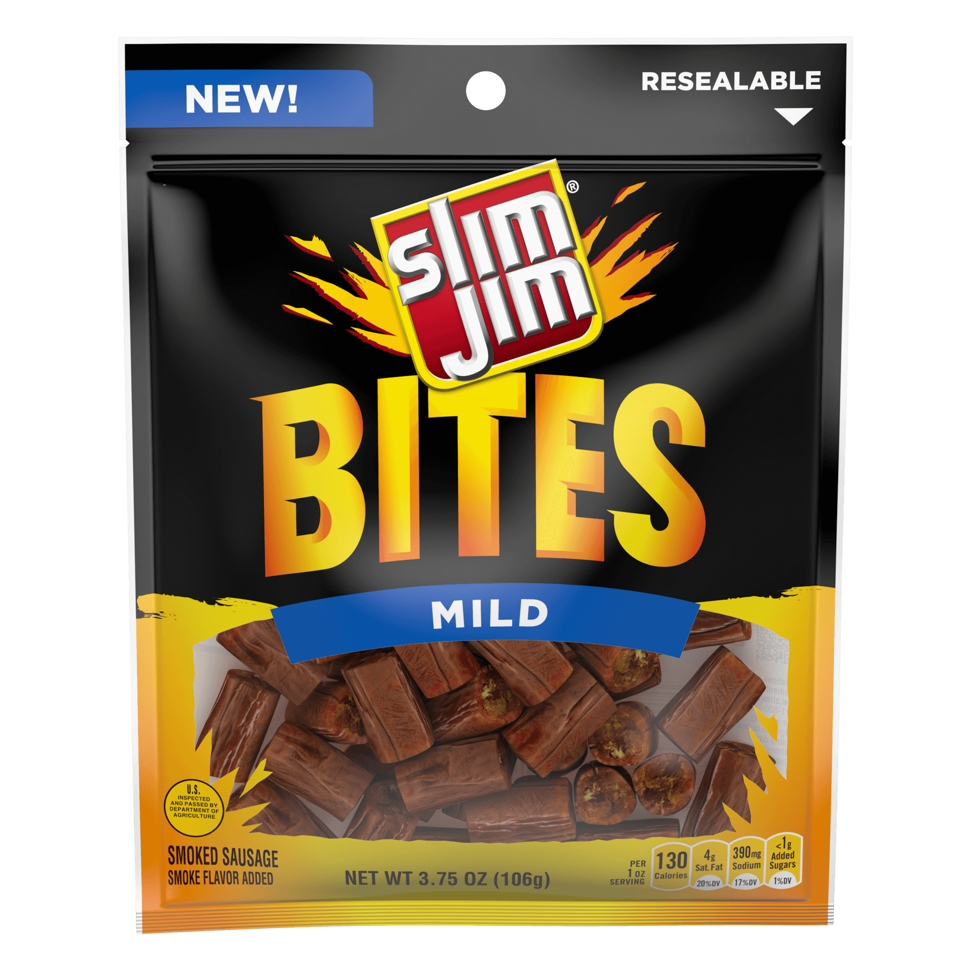 SLIM JIM BITES MILD             8CT