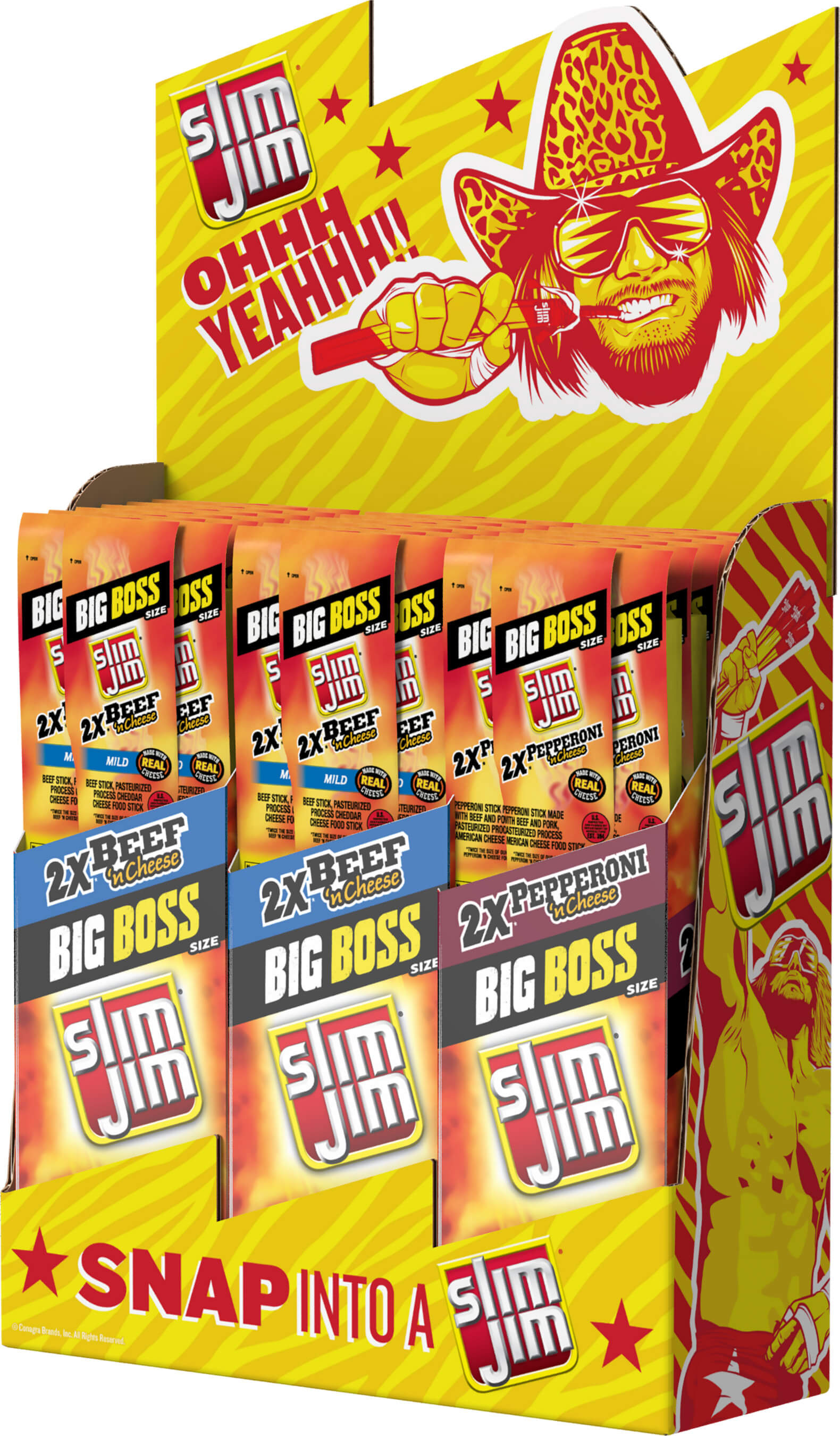 SI SLIM JIM BIG BOSS 2 FLVR PW 54CT