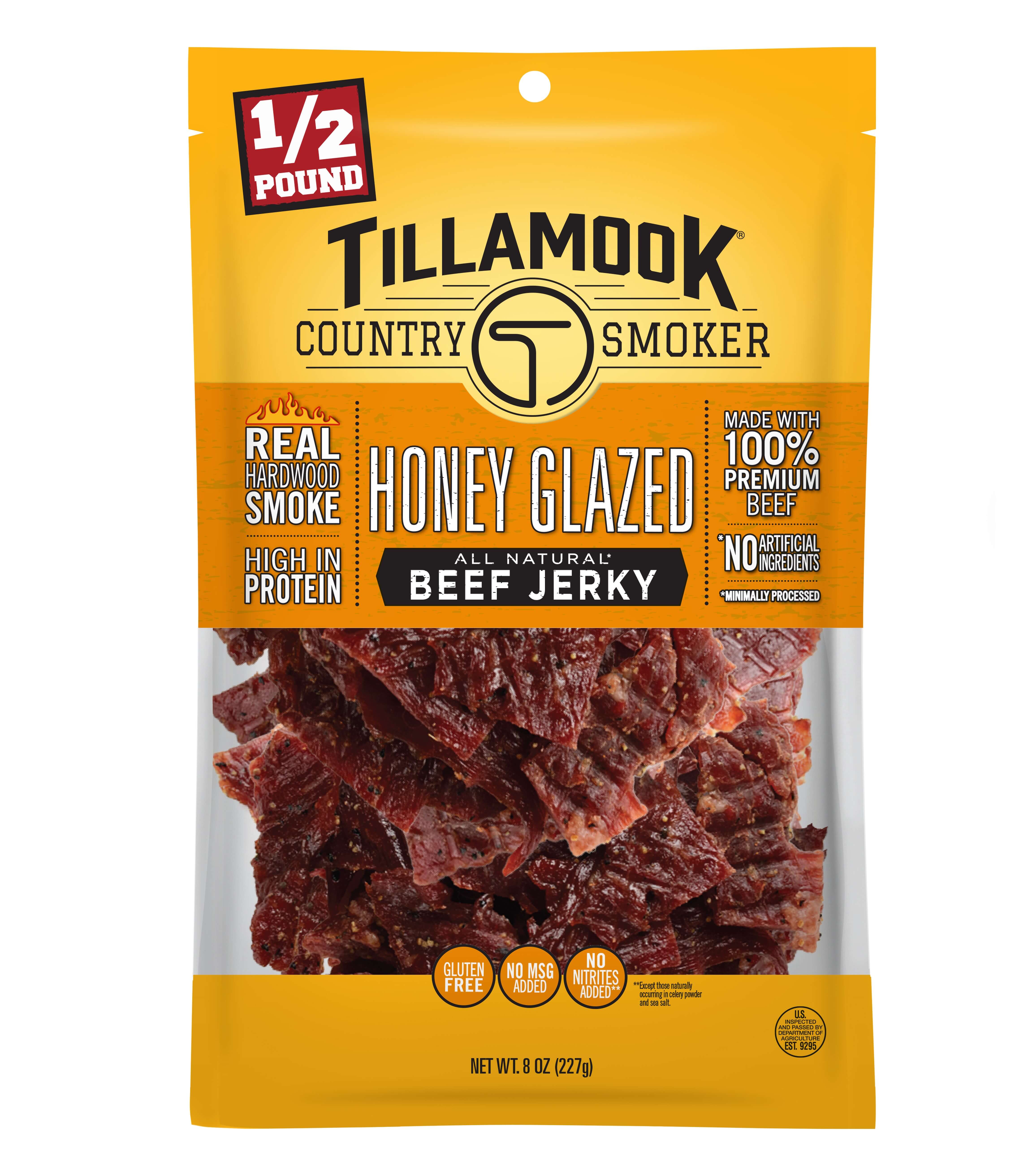 TLMK 8OZ HONEY GLAZD BEEF JERKY 8OZ