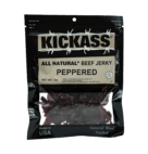 KICK ASS PEPPER JERKY         6/3OZ