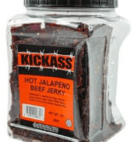 KICK ASS HOT JALAPENO JERKY    35CT