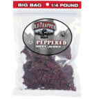 OLD TRAP PEPPERED BEEF JERKY    4OZ