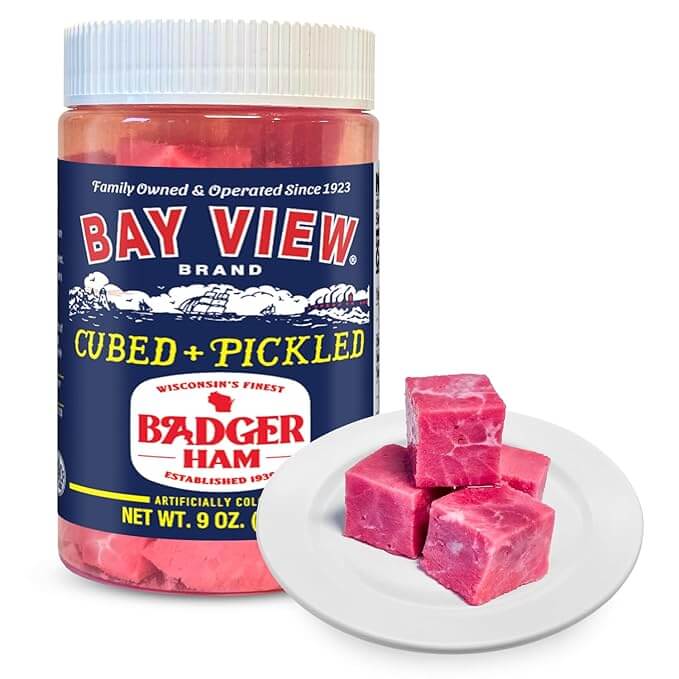 HAM CUBED/PICKLED BADGER BV     9OZ