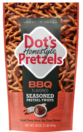 DOTS PRETZELS BBQ 16OZ