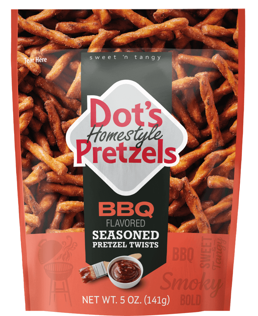DOTS PRETZELS BBQ 5OZ