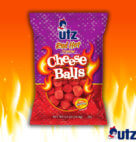 UTZ CHEESE BALLS RED HOT      2.5OZ