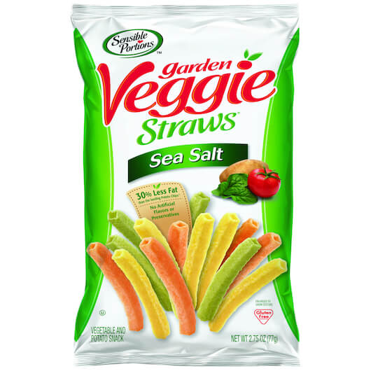 GARDEN VEGGIE STRAW SEA SALT 6CT