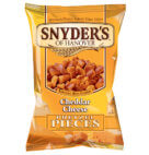 SNYDER PRETZEL PCS CHDR CHS   6/8OZ