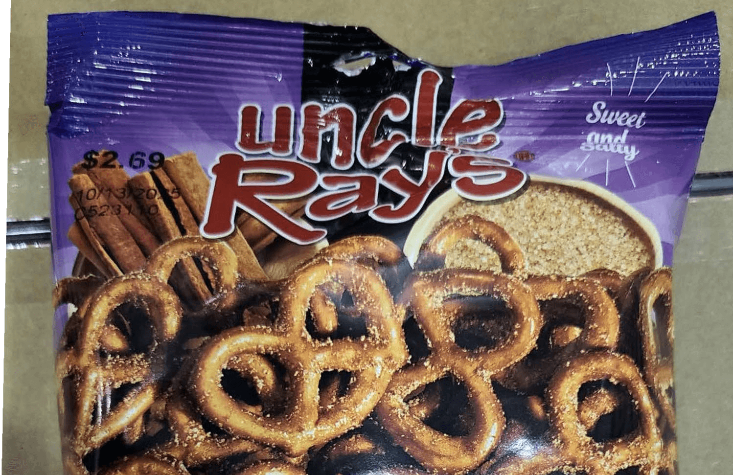 UNCLE RAYS PRETZEL CBS PPR 2.69 4OZ