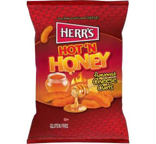 HERRS HOT HONEY CHEESE CURLS 2.75OZ