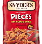 SNYDER HOT BUFFALO PRETZEL PCS  5OZ