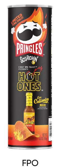 PRINGLE HOT ONES ROJO 5.5OZ
