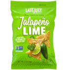 LATE JULY TORTILLA JALAP LIME   6CT