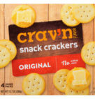 SNACK CRACKER CRAVIN         13.7OZ