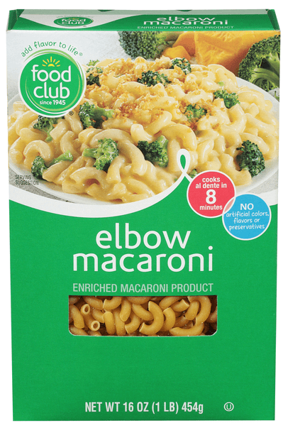 FC ELBOW MACARONI 16OZ