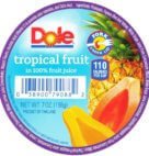DOLE 7OZ BOWL TROPICAL FRUIT 12CT