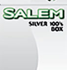 SALEM SILVER 100 BOX