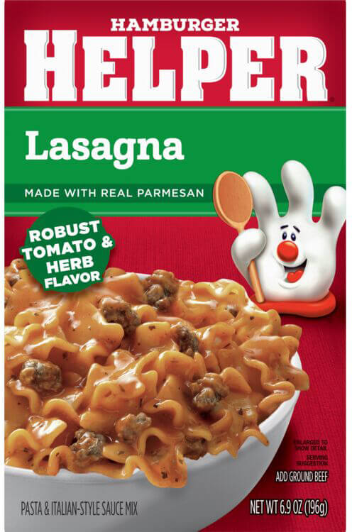 HAMB HELPER LASAGNA 6.9OZ