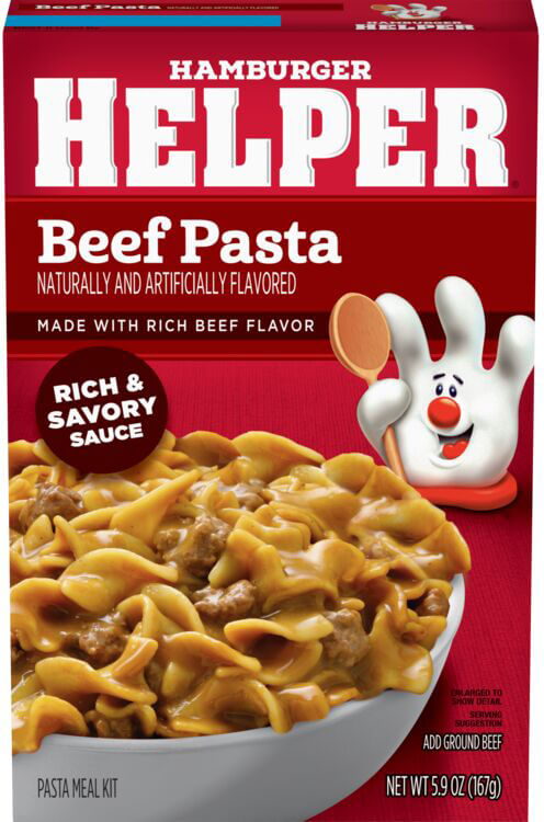 HAMBURGER HELPER BEEF PASTA 5.9OZ