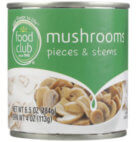 MUSHROOMS PIECES/STEMS FC      4OZ