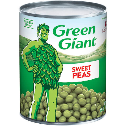 GREEN GIANT SWEET PEAS 15OZ