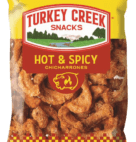 TURKEY CRK PORKSKIN HOT         4OZ